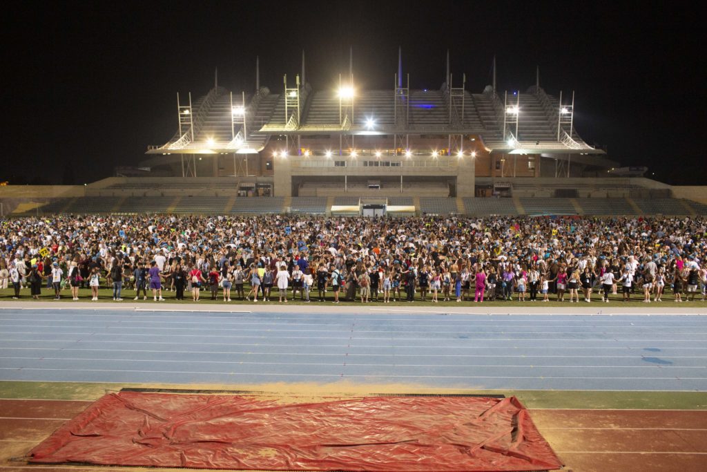 Cyprus Breaks Guinness World Record for Longest Alternating Chain of People Clasping Wrists