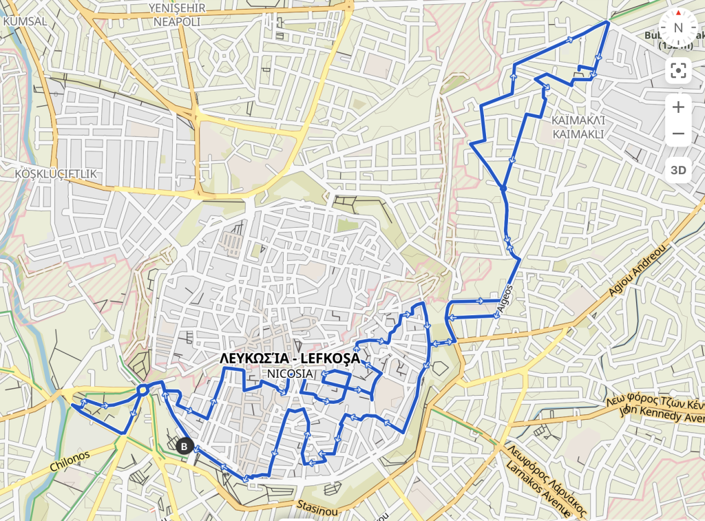 Nicosia Cultural route