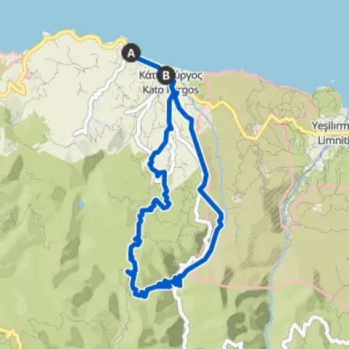 Mountainbike route Mountainbike route